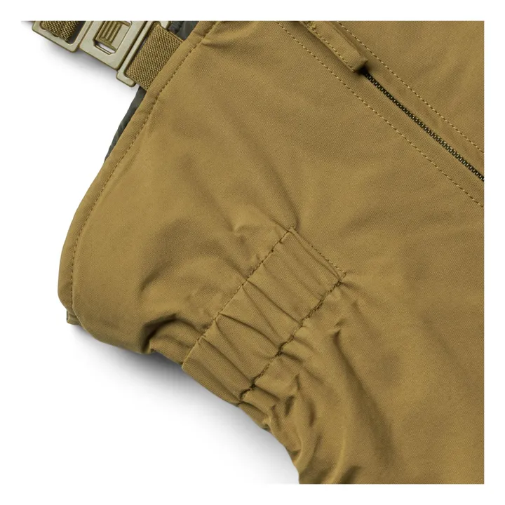 Wheat Pantalon de Ski Bretelles Matière Recyclée Sal Tech | Vert kaki