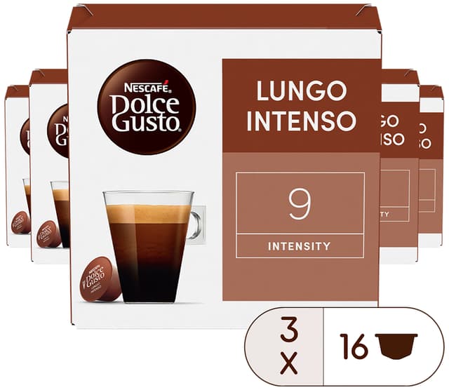 NESCAFÉ Dolce Gusto Lungo Intenso kaffekapsler (16 stk)