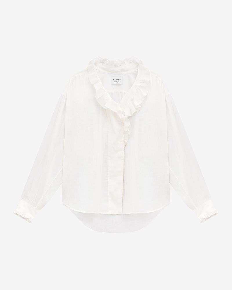 HAUT EN VOILE DE COTON PAMIAS