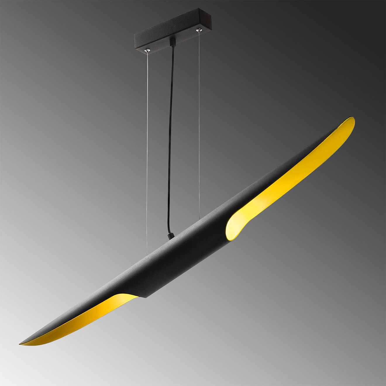 Opviq Suspension Efsun noire - 100x10x104cm