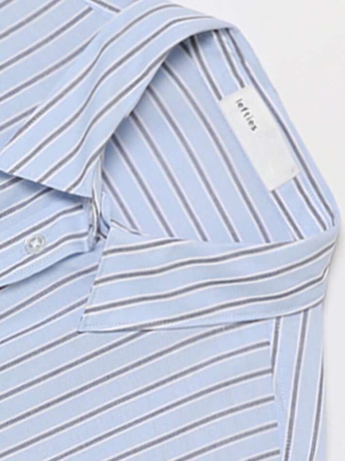 Camisa de manga comprida oversized - Listrada