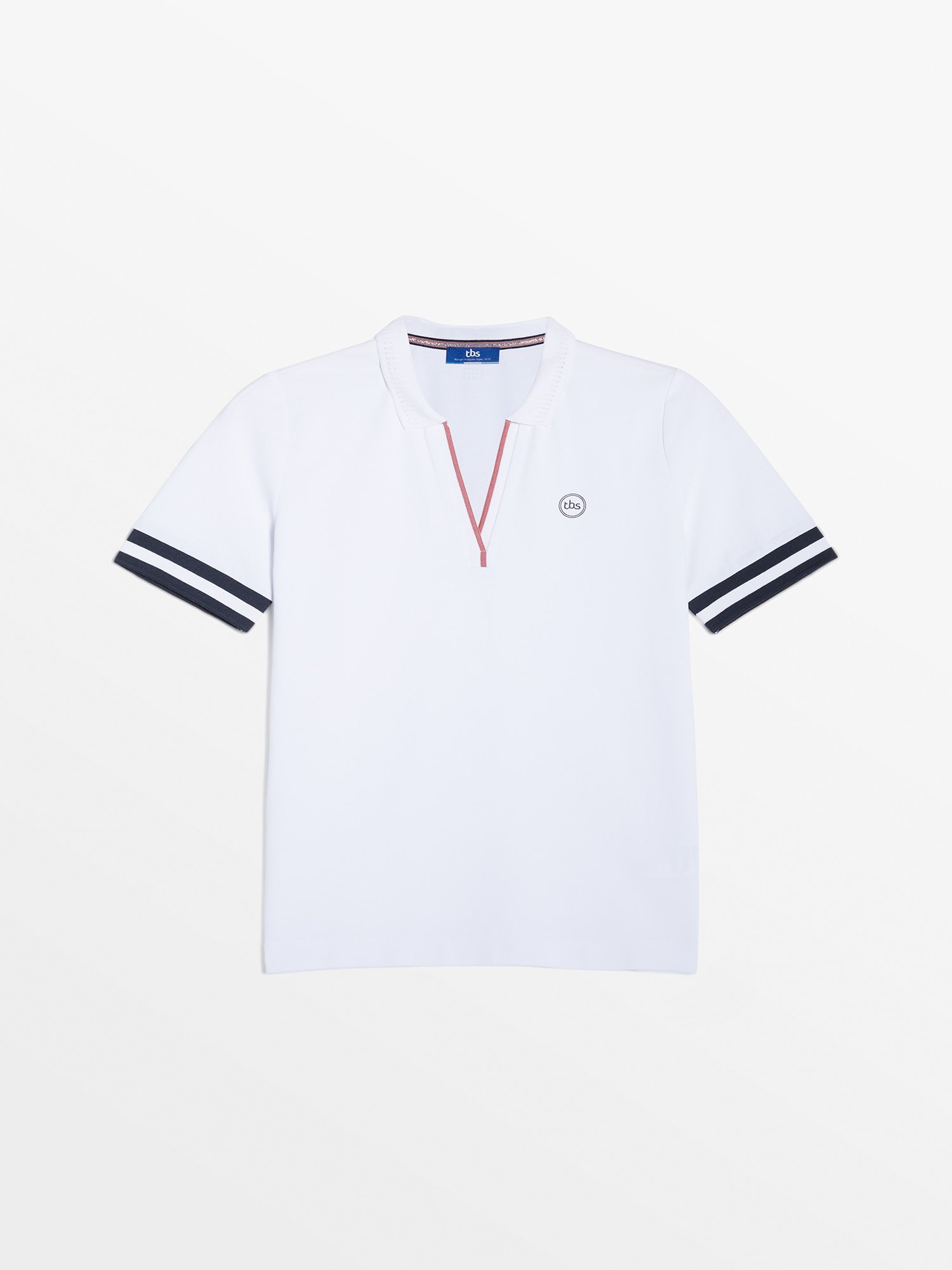 Polo Femme Coton Biologique Blanc