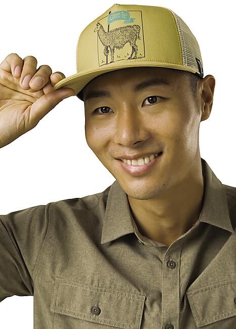 PRANA - CASQUETTE TRUCKER JOURNEYMAN FLAT BRIM