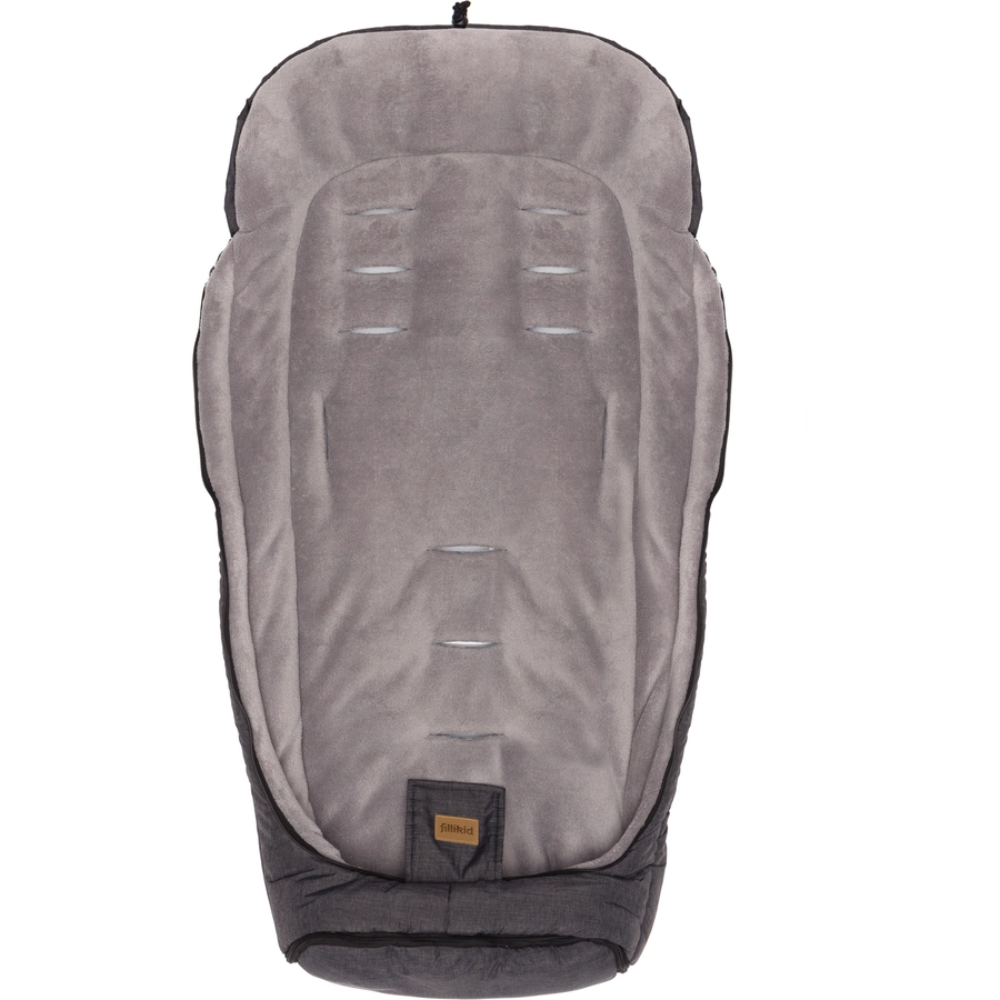 fillikid Winterfußsack Peak Dunkelgrau Melange