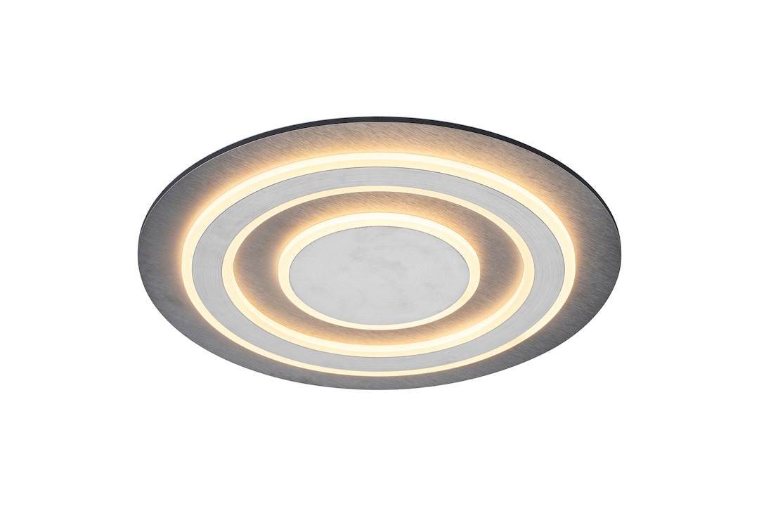 GLOBO LED Deckenlampe JAYDEN 48 cm anthrazit /opalweiss