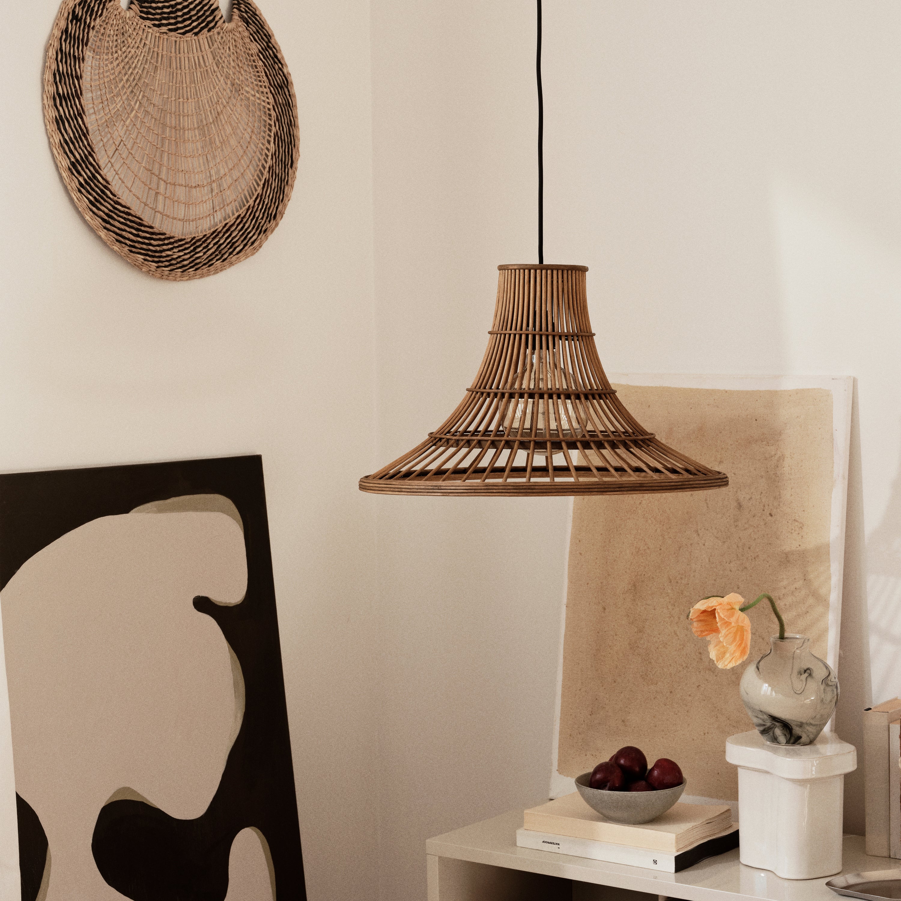 Broste Copenhagen Ciba Lampenkap - H 30 x Ã 50 cm