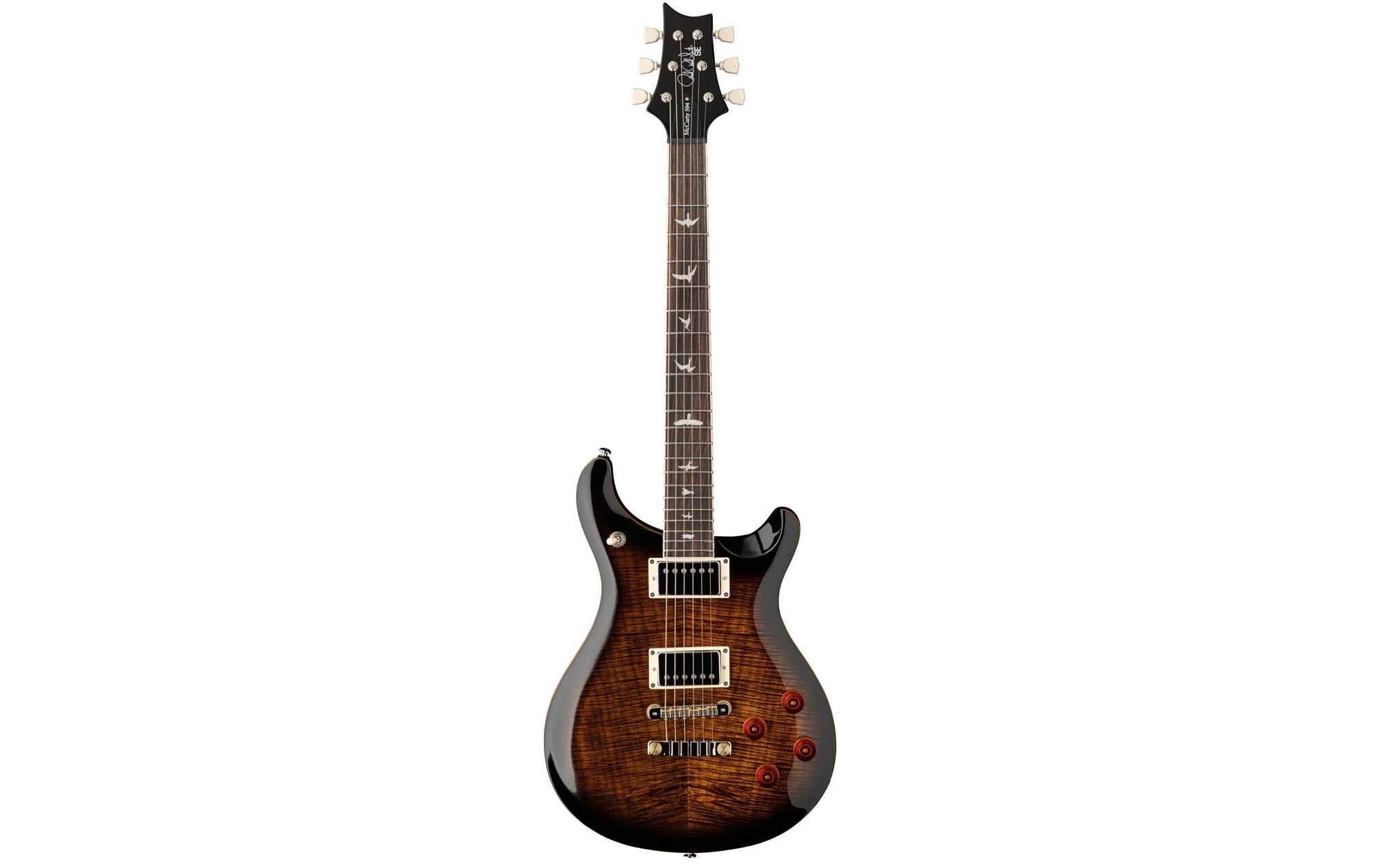 E-Gitarre SE McCarty 594 – Black Gold Burst<br>E-Gitarre mit Humbucker-Pickups und Vintage-Sound