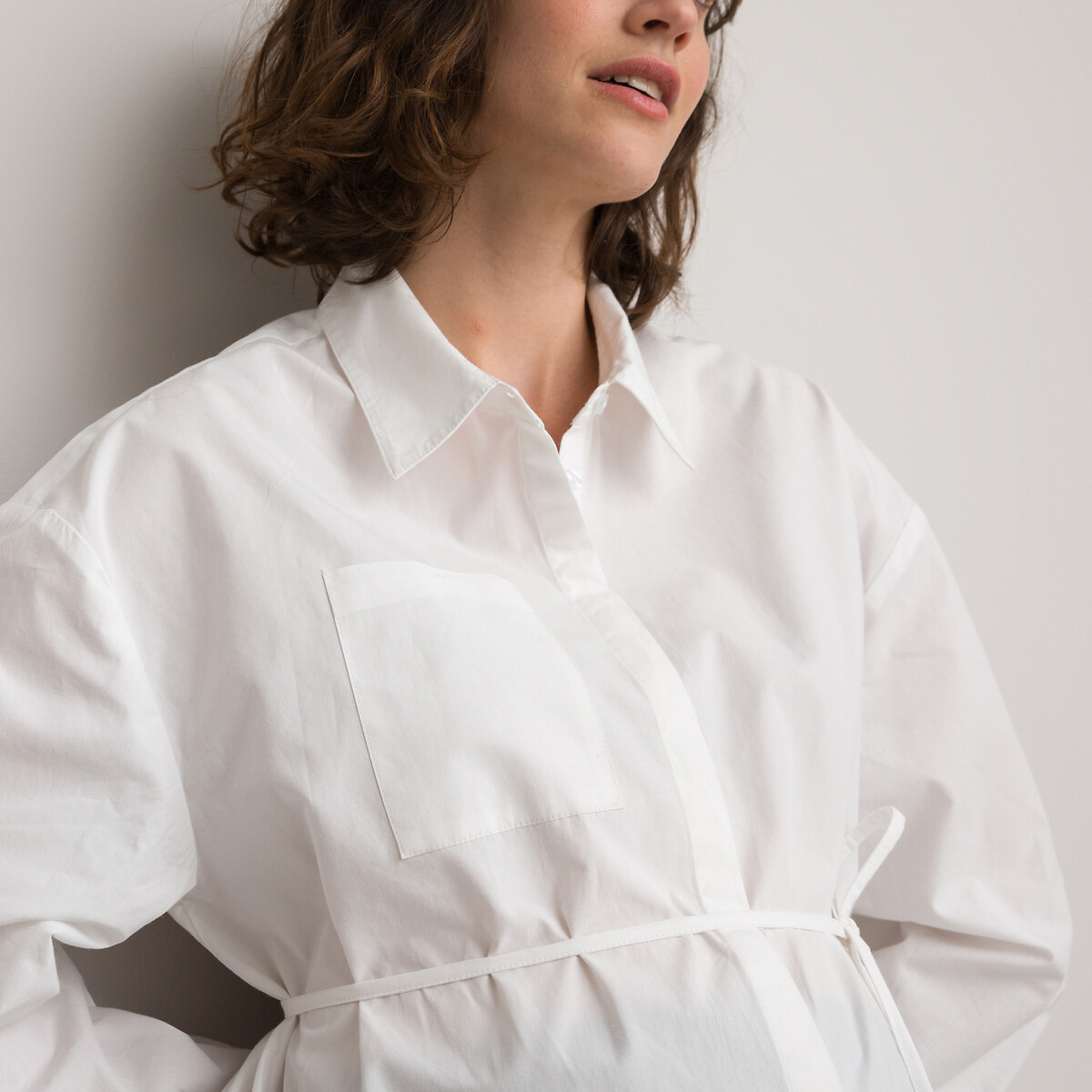 COLEÇÕES LA REDOUTE<br>Blusa de maternidade, mangas compridas