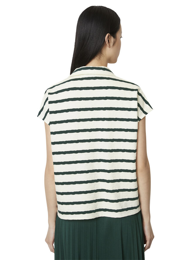 Marc O’Polo Polo shirt, short sleeve, collar, s Multi/ midnight pine
