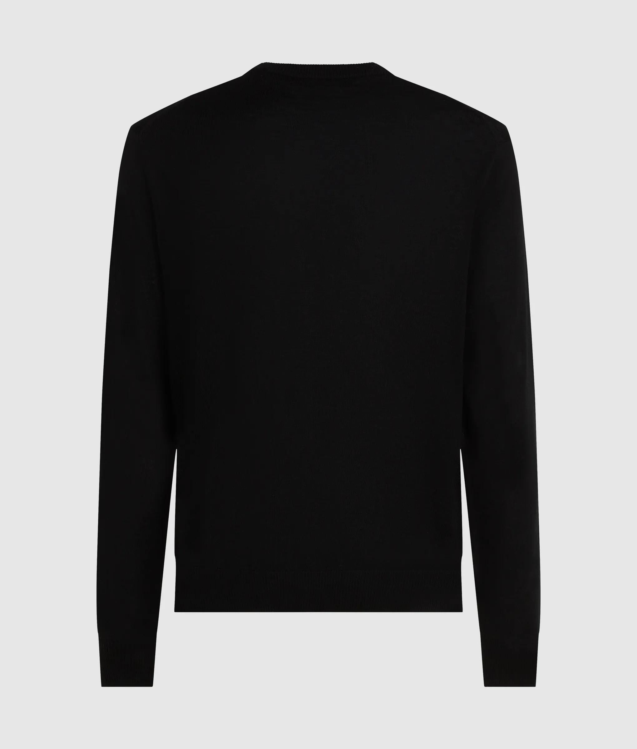 Merinoswol sweater met ronde hals