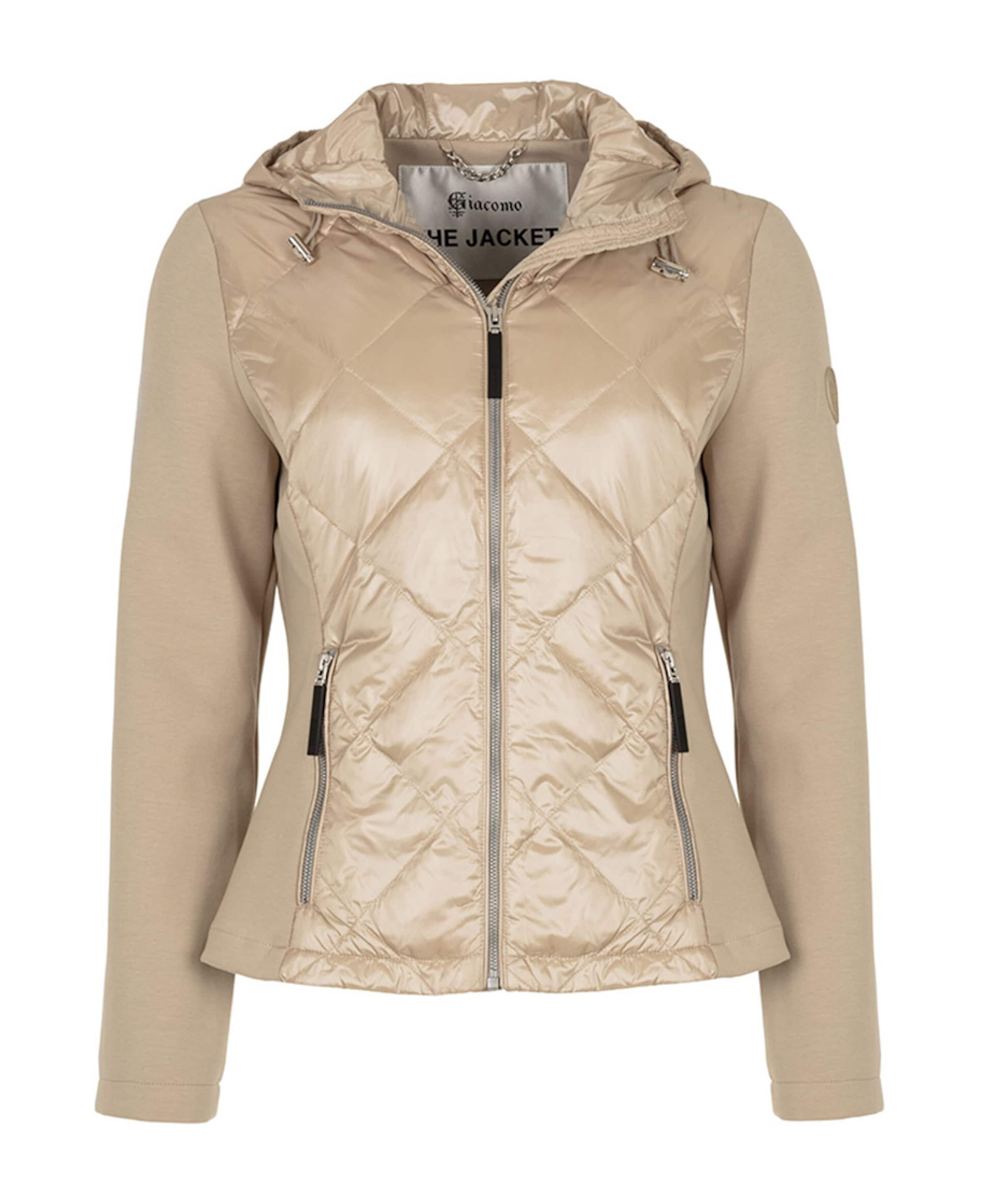 Giacomo Dames jas beige