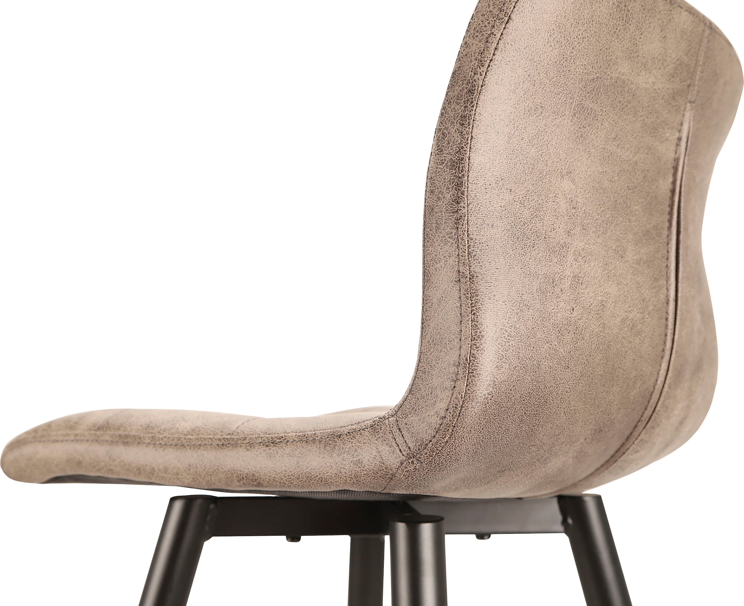 byLIVING Bargruppe »Essgruppe Nele, Stühle Simone« Set, Tisch mit Barhockern, 3 Stk. tlg. Barhocker, Bartisch
