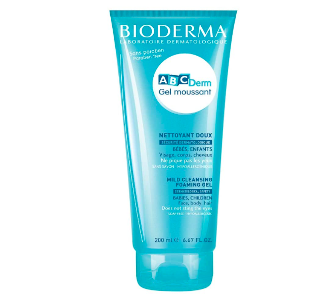 SAVONS & SHAMPOINGS ABC DERM MOUSSANT 200 ML - Transparent