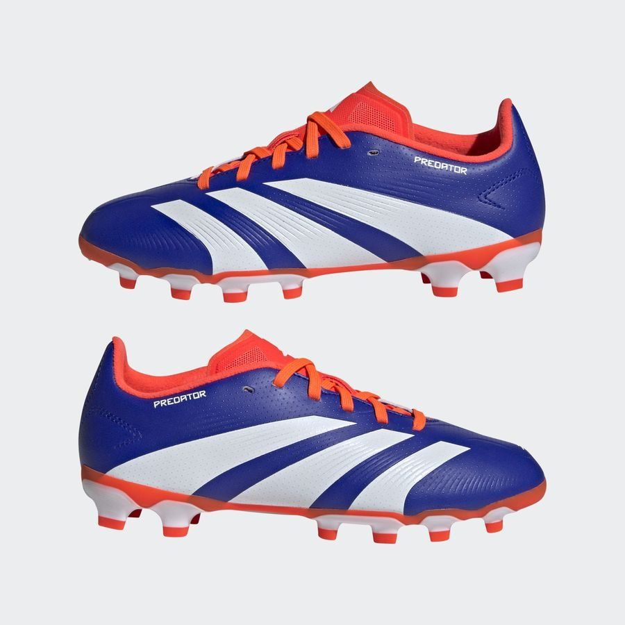 adidas Predator League MG Advancement - Bleu/Blanc/Rouge Enfant