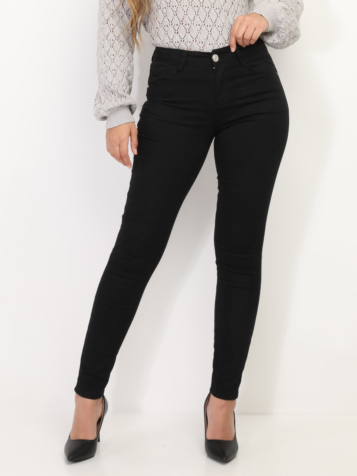 Jeans skinny Push-Up- Noir