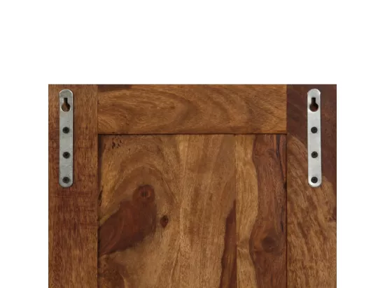 Portemanteaux 2 pcs Bois solide de Sesham