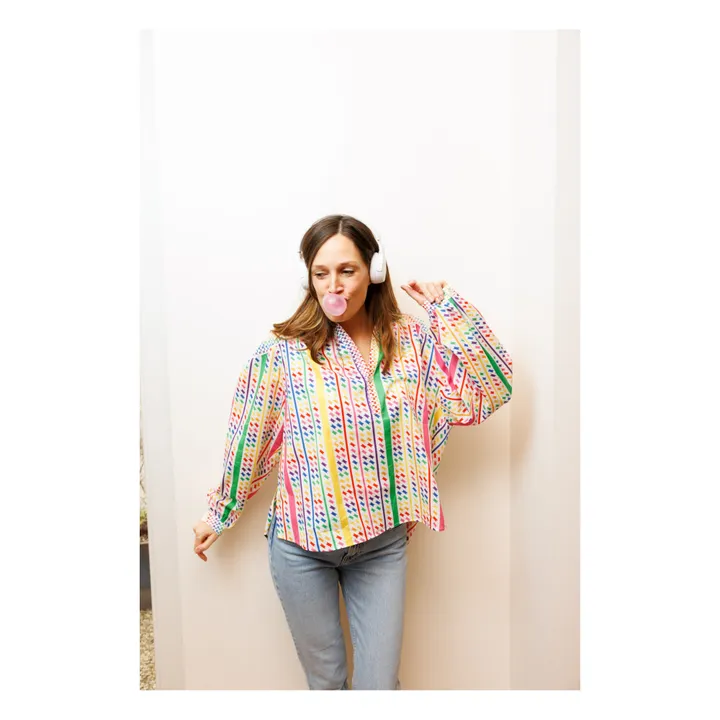 Paolina Blouse David Bowie Rainbow | Multicolore