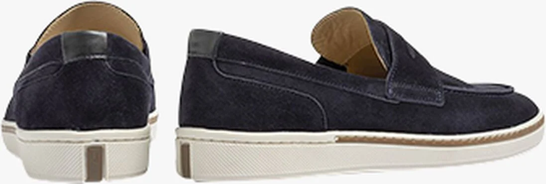 VAN BOMMEL blauwe van bommel loafers sbm-40041