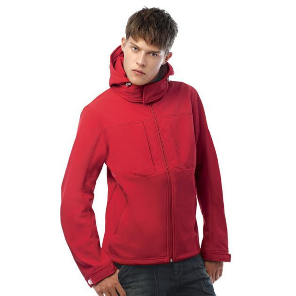 B&C BA630 - Softshell à capuche