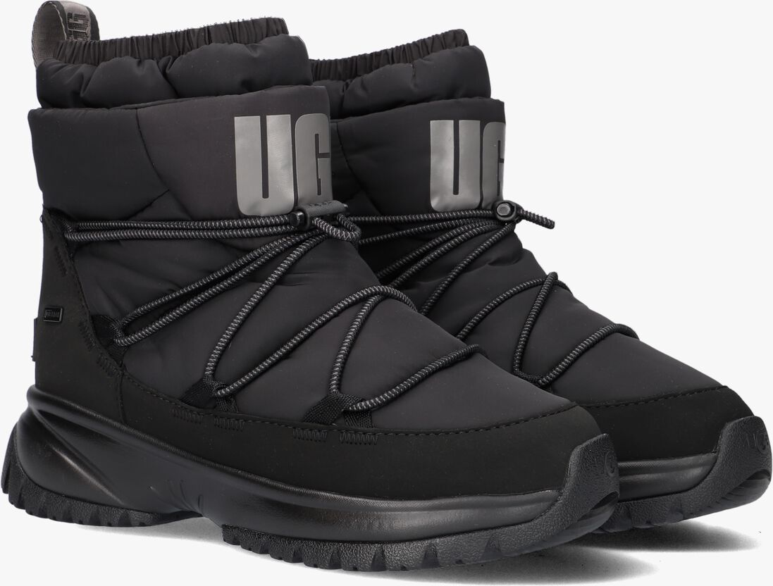 UGG zwarte ugg veterboots w yose puffer mid