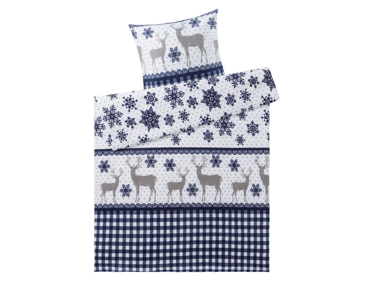 Microvezel-fleece-beddengoed, 135 x 200 cm