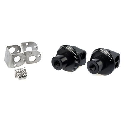 Adaptateur repose pied Puig Passager pour repose-pieds PUIG - Noir