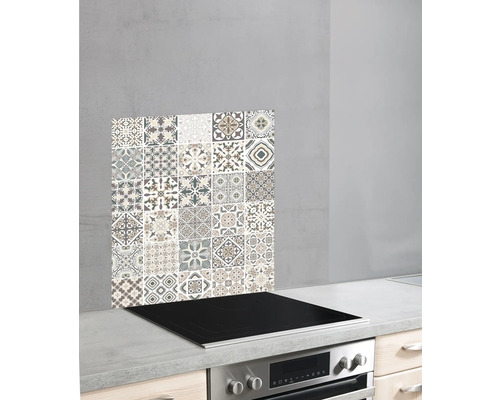 Glazen achterwand Wenko Metro 60 x 70 cm 53888100