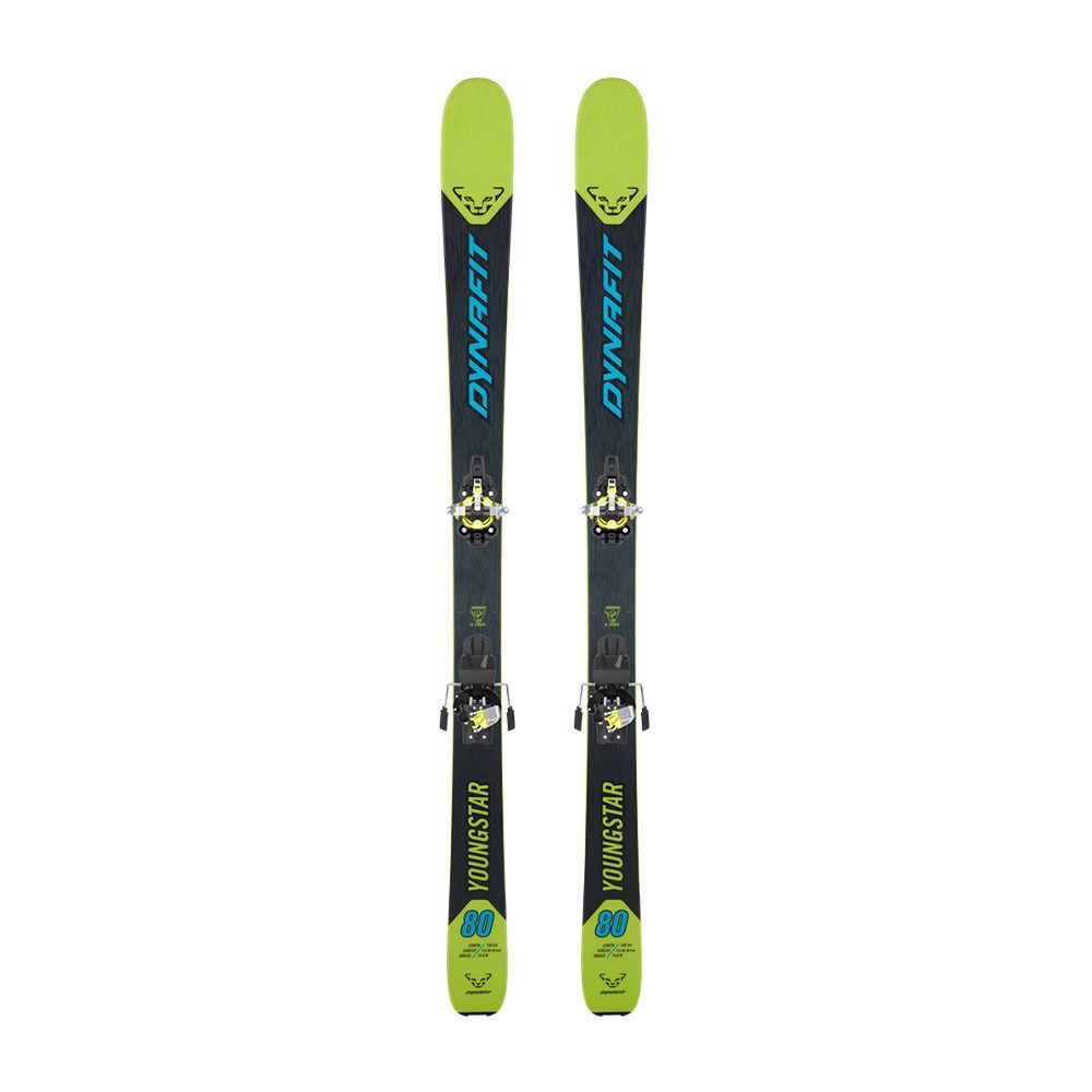 Dynafit YOUNGSTAR + ST ROTATION LITE 7 - Pack skis randonné + Fixations + Peaux lambo green/black