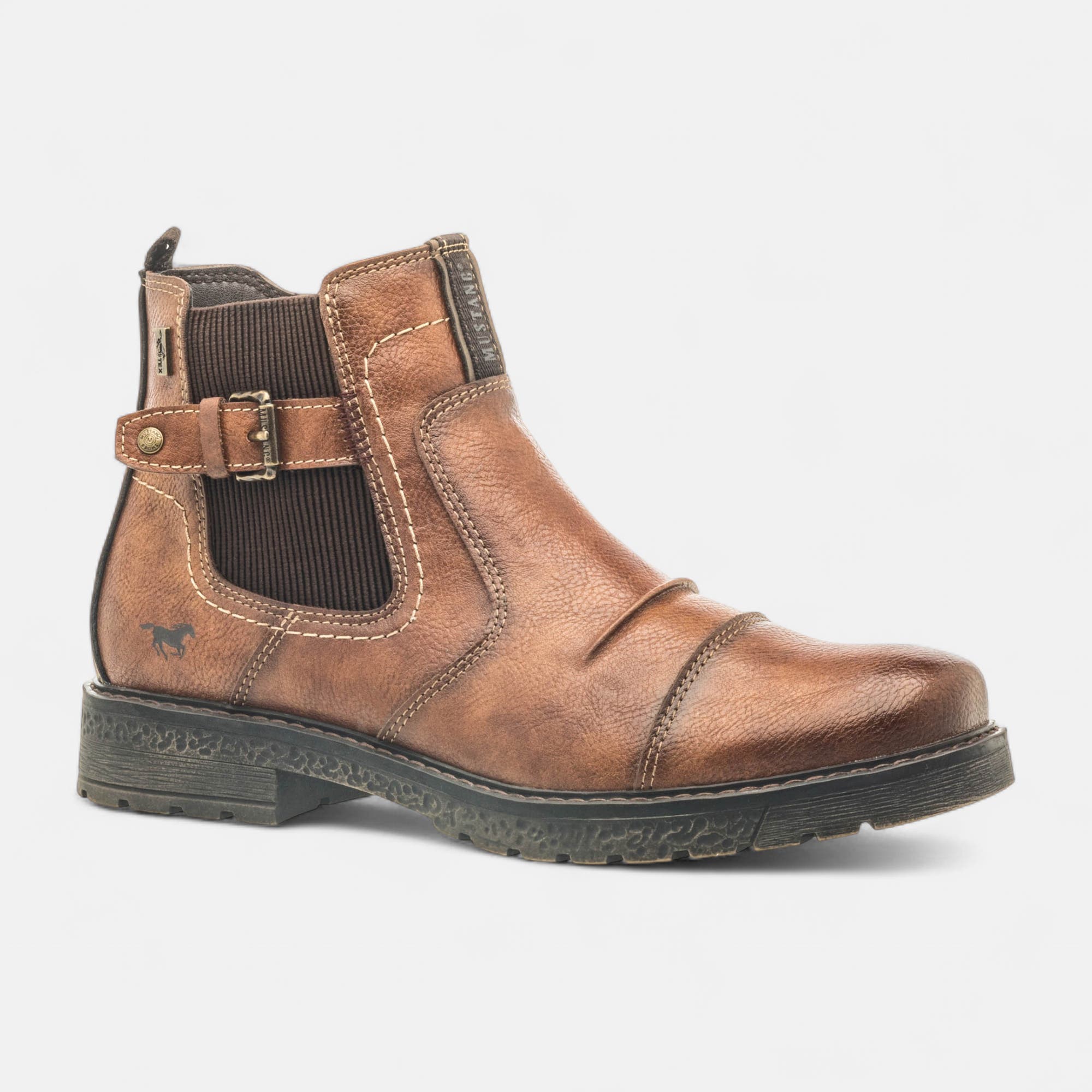 Boots chelsea Homme marron
