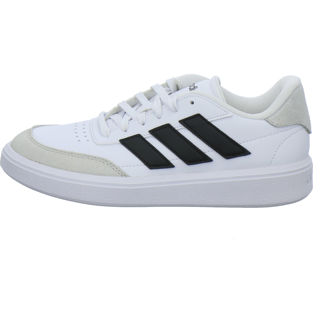 ADIDAS Halbschuhe Unisex - Kinder Courtblock Weiß-kombi