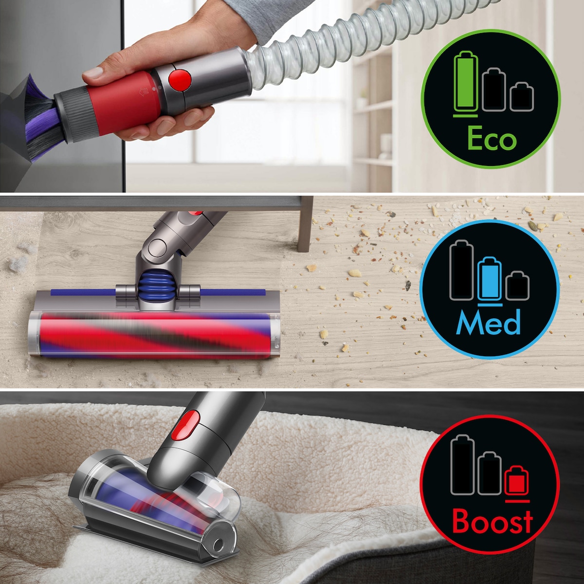 Dyson V12 Origin trådløs støvsuger 492711-01 (nikkel/jern)