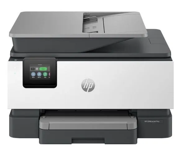 HP Officejet Pro 9120b All-in-One - Multifunktionsprinter - farve - blækprinter - Legal (216 x 356 mm) (original) - A4/Legal (medie) - op til 19 spm (kopiering) - op til 20 spm (udskriver) - 250 ark - 33.6 Kbps - USB 2.0, LAN, Wi-Fi(n), USB vært