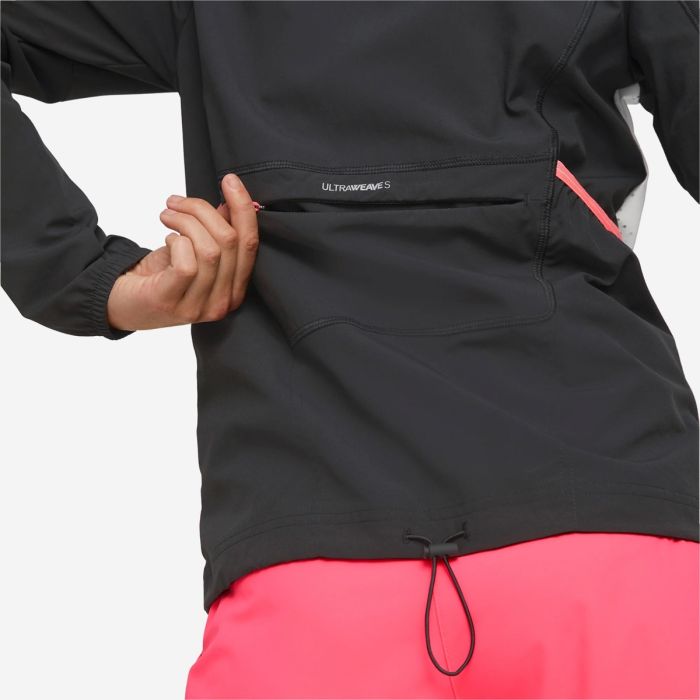 Puma Dame Jakker Run Ultraweave Woven Jacket Sort