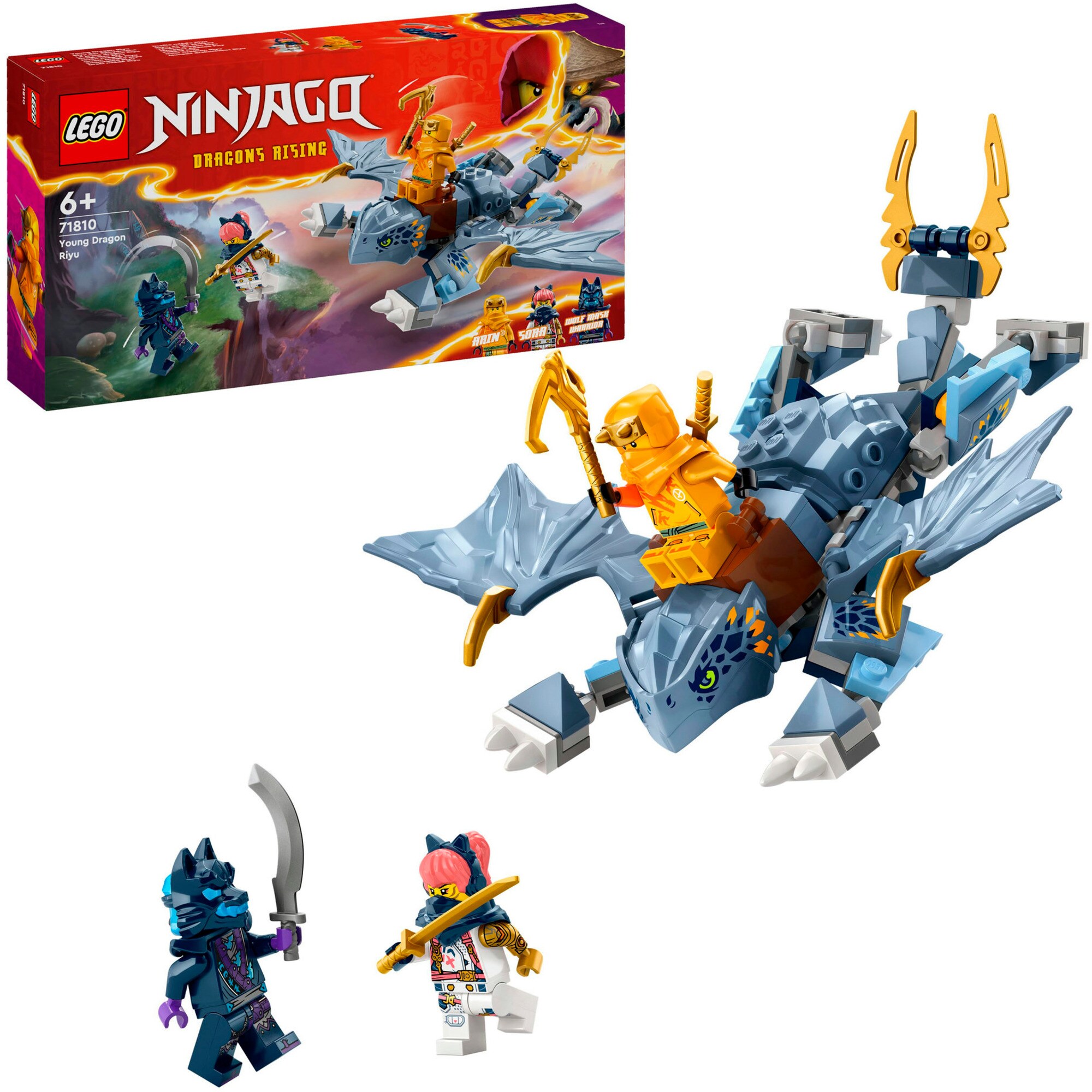 LEGO Konstruktionsspielzeug Ninjago Riyu der Babydrache