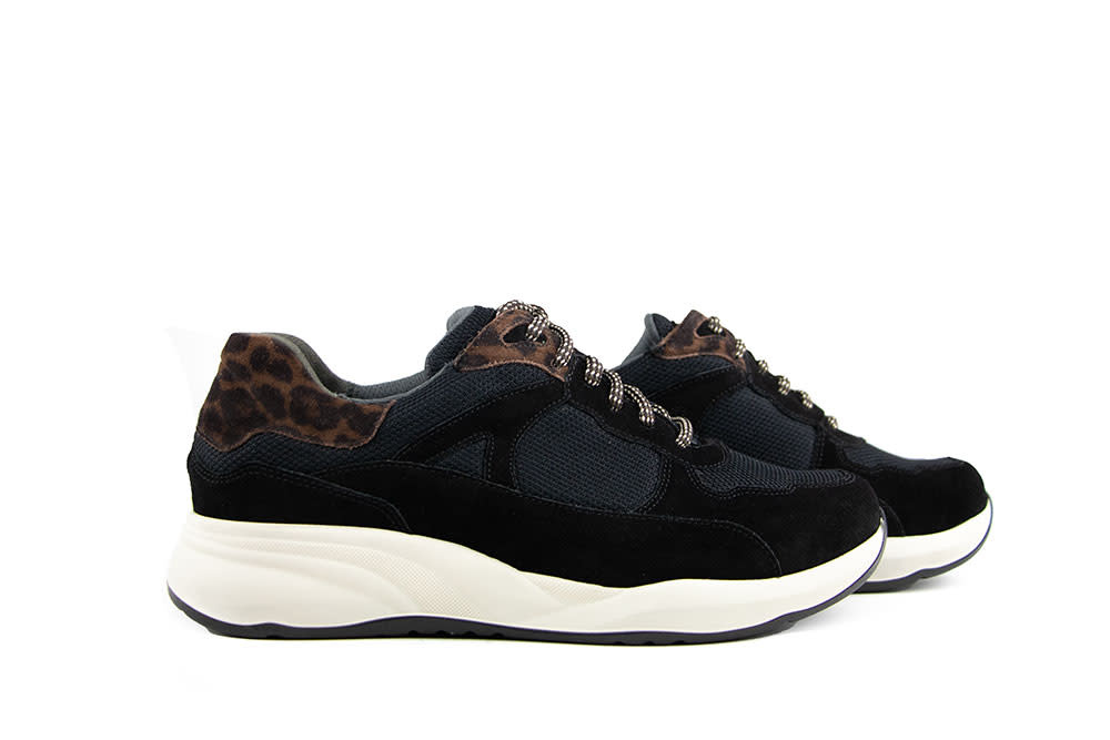 Durea Sneaker Zwart Espresso
