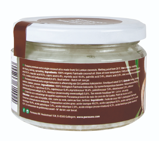 Purasana Vegan Coconut Oil Extra Virgin 250ML