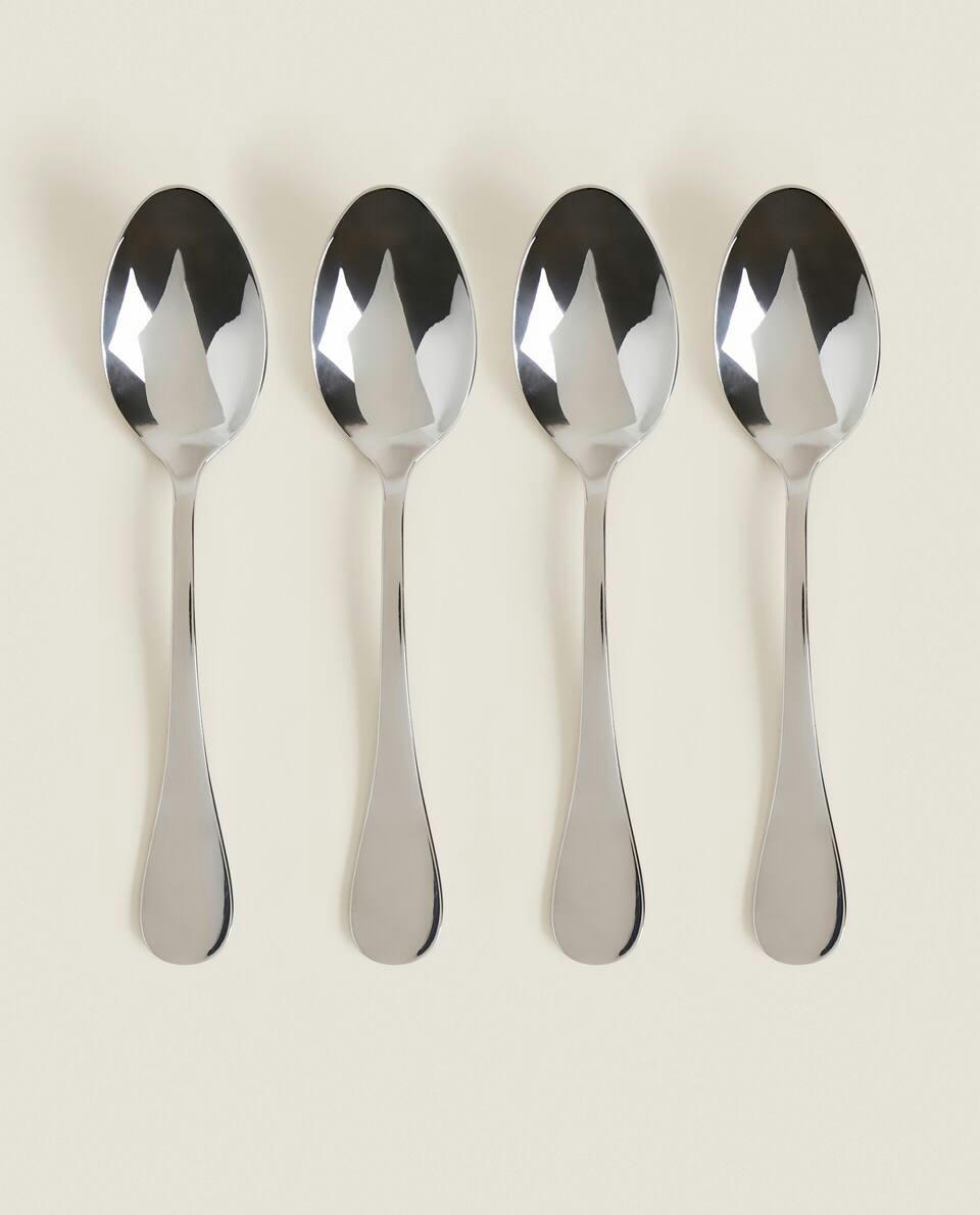 Conjunto de 4 colheres clássicas