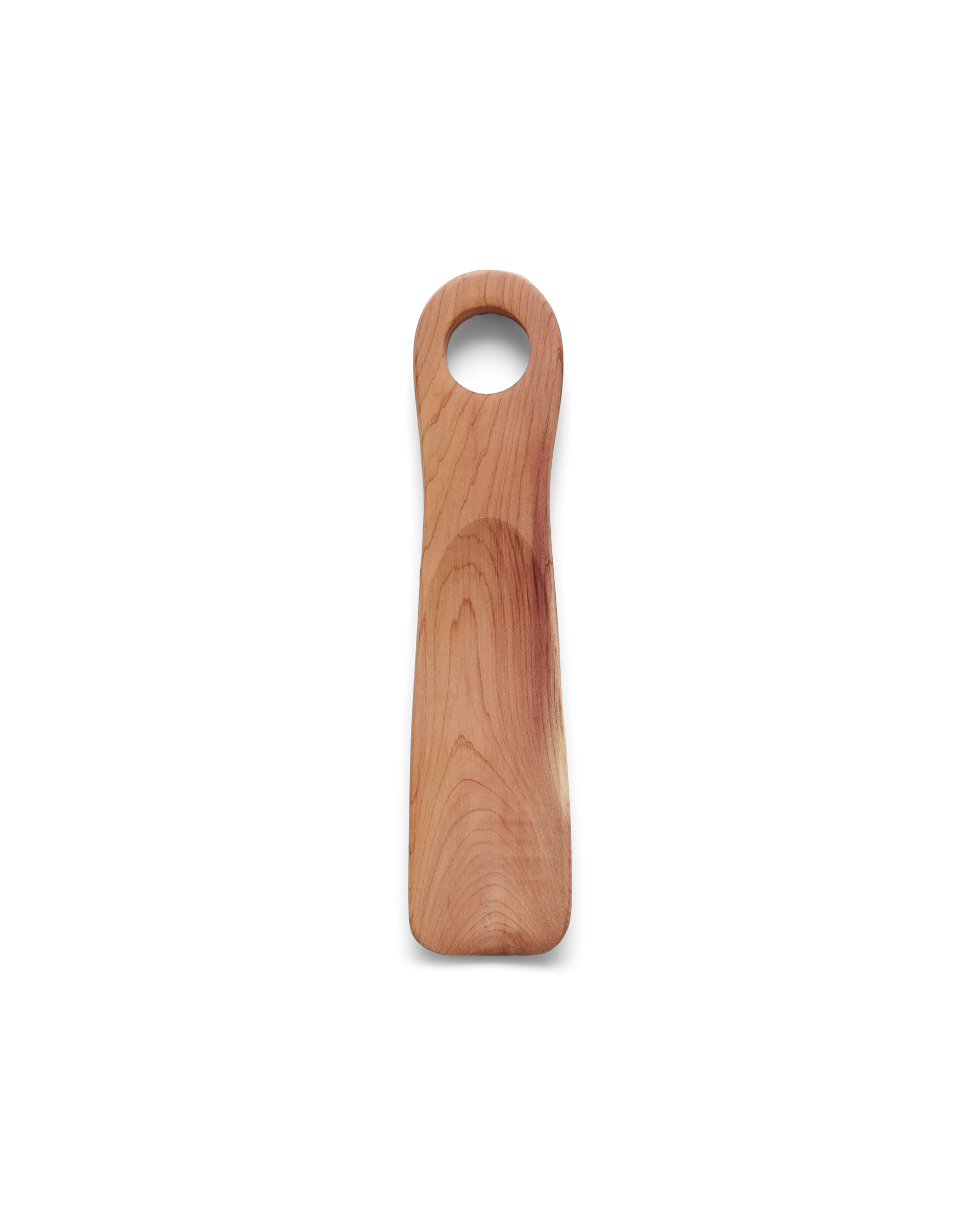 ECCO Small Wooden Shoe Horn Kleiner Schuhlöffel aus Holz Braun