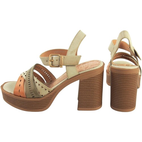 MTNG - Sandalia señora MUSTANG 53387 taupe Marrón