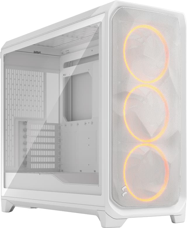 Fractal Design Meshify 3 XL RGB PC-kabinet (hvid/klar toning)