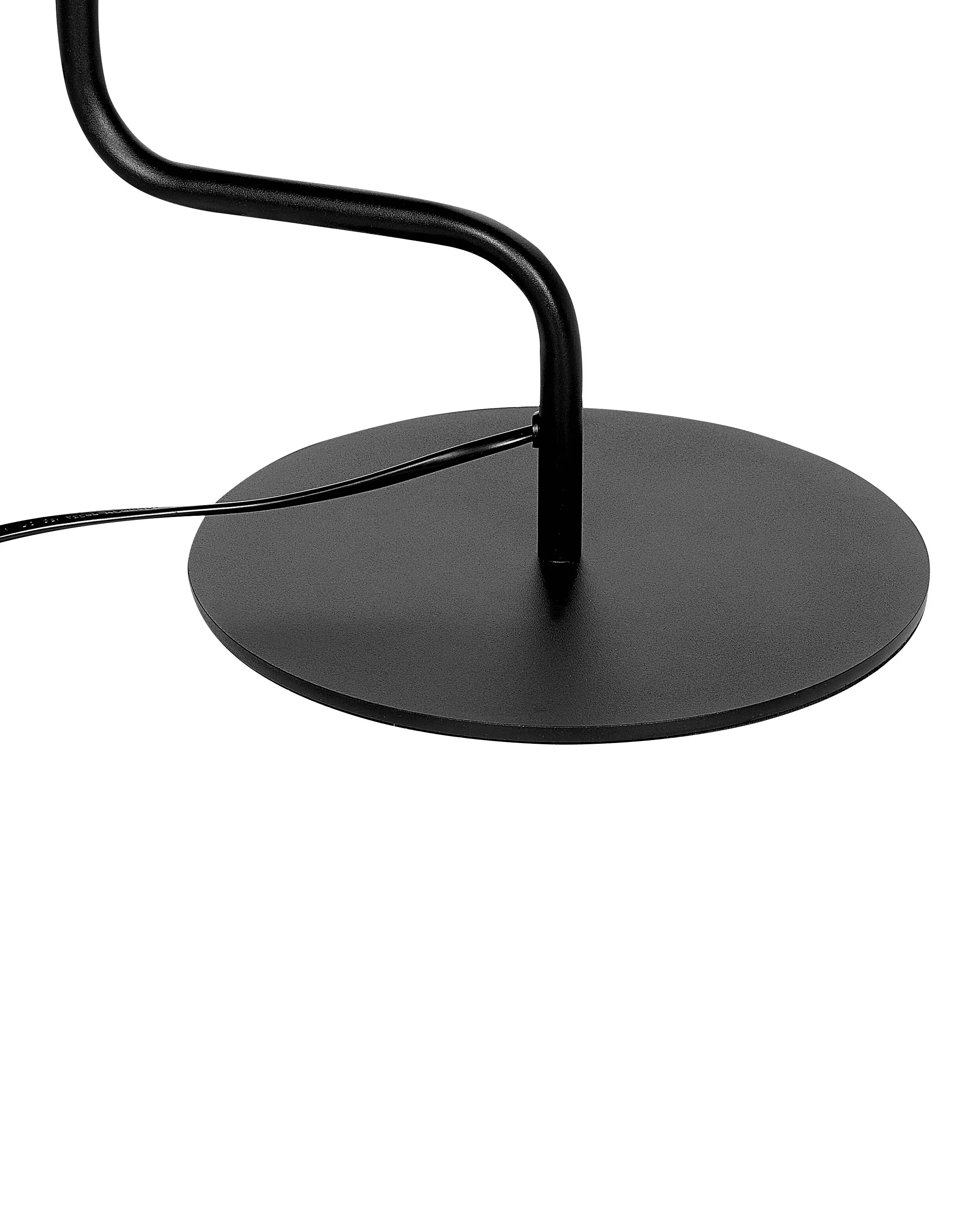 Staande lamp RIMAVA verstelbaar Metaal Zwart