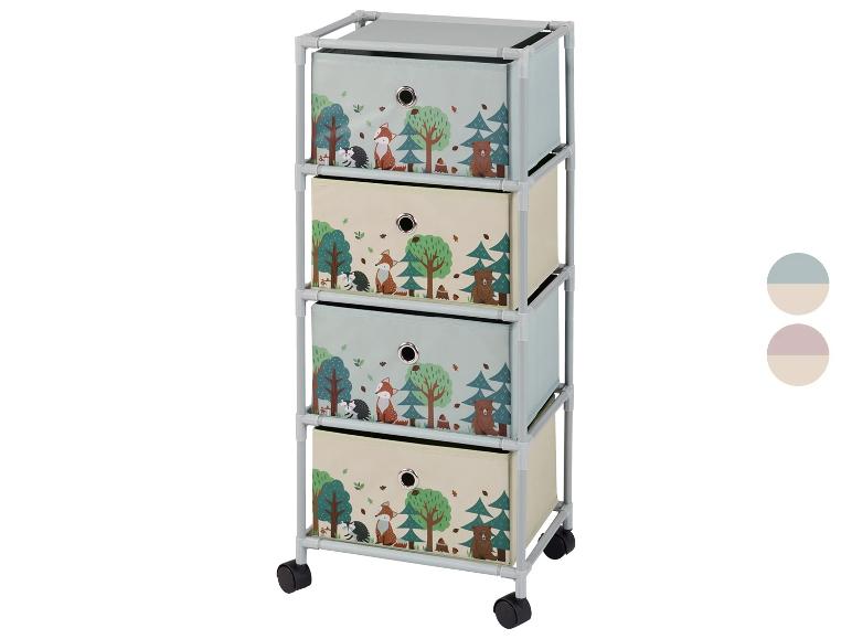 Kinder kast op wielen
