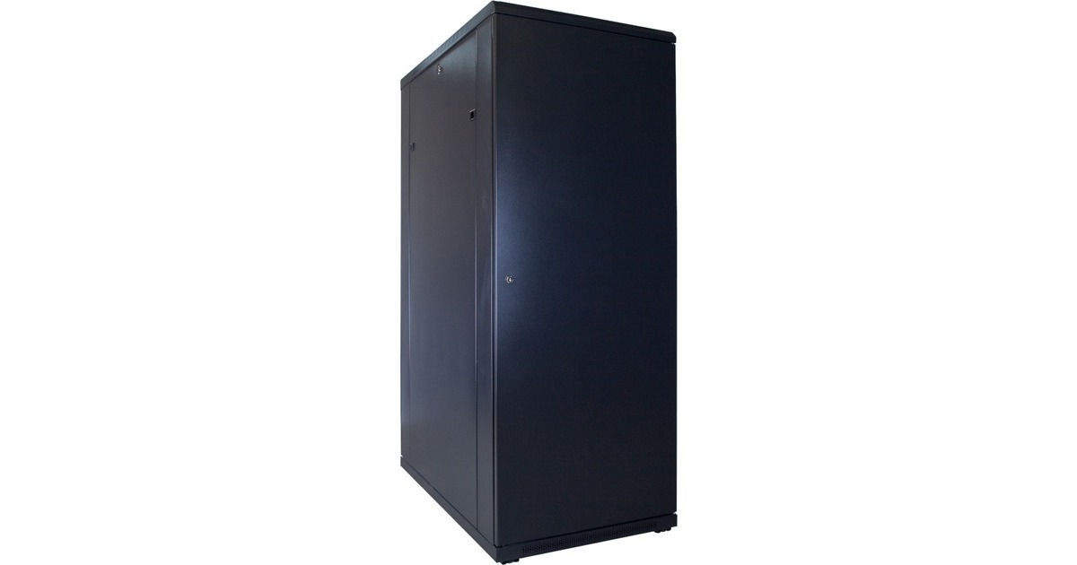 DSI32U serverkast met glazen deur - DS6032 server rack  (Zwart, 600 x 1000 x 1600mm)
