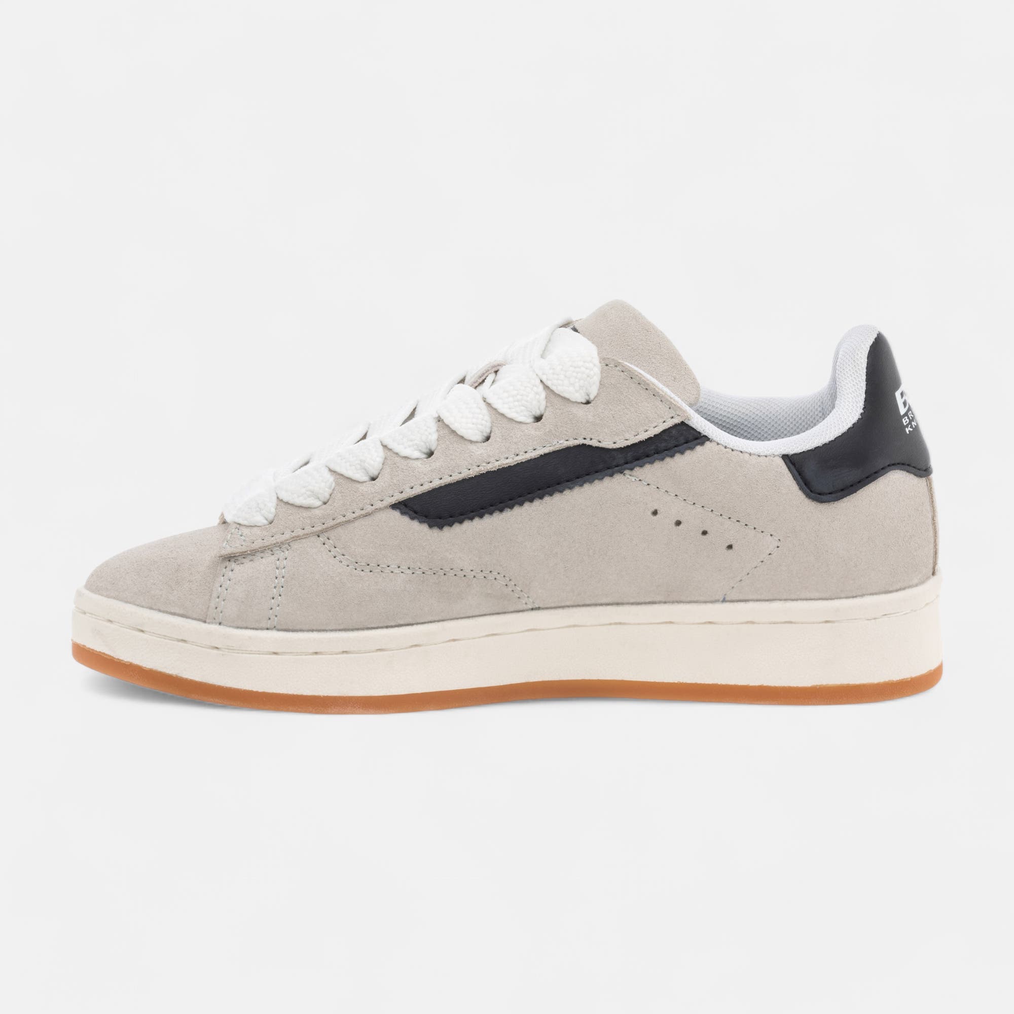 Baskets basses Femme en cuir beige