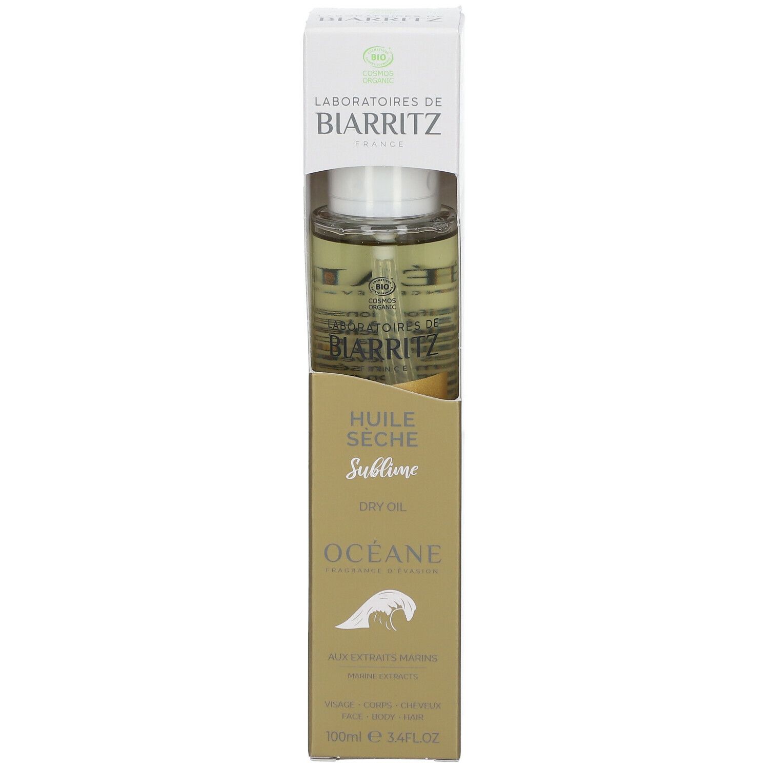 Laboratoires de BIARRITZ HUILE OCÉANE Bio-Trockenöl