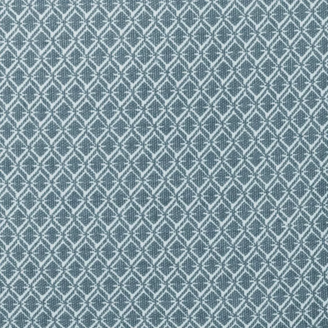 Coussin rectangulaire coton (30 x 50 cm) Otto Bleu canard