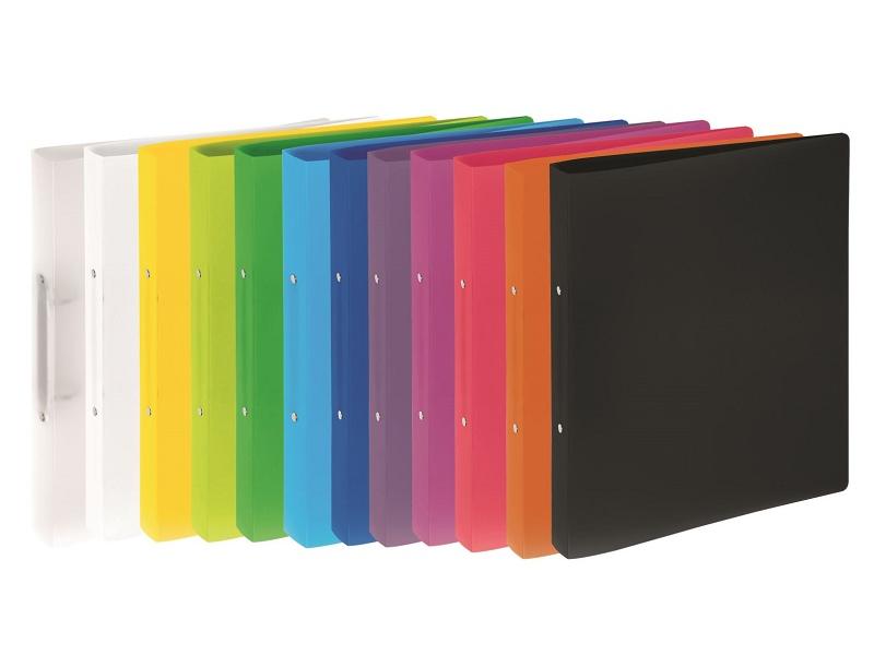 Pagna Ringbuch A4 PP 2.3 cm, Transparent Aktenordner für A4 Format