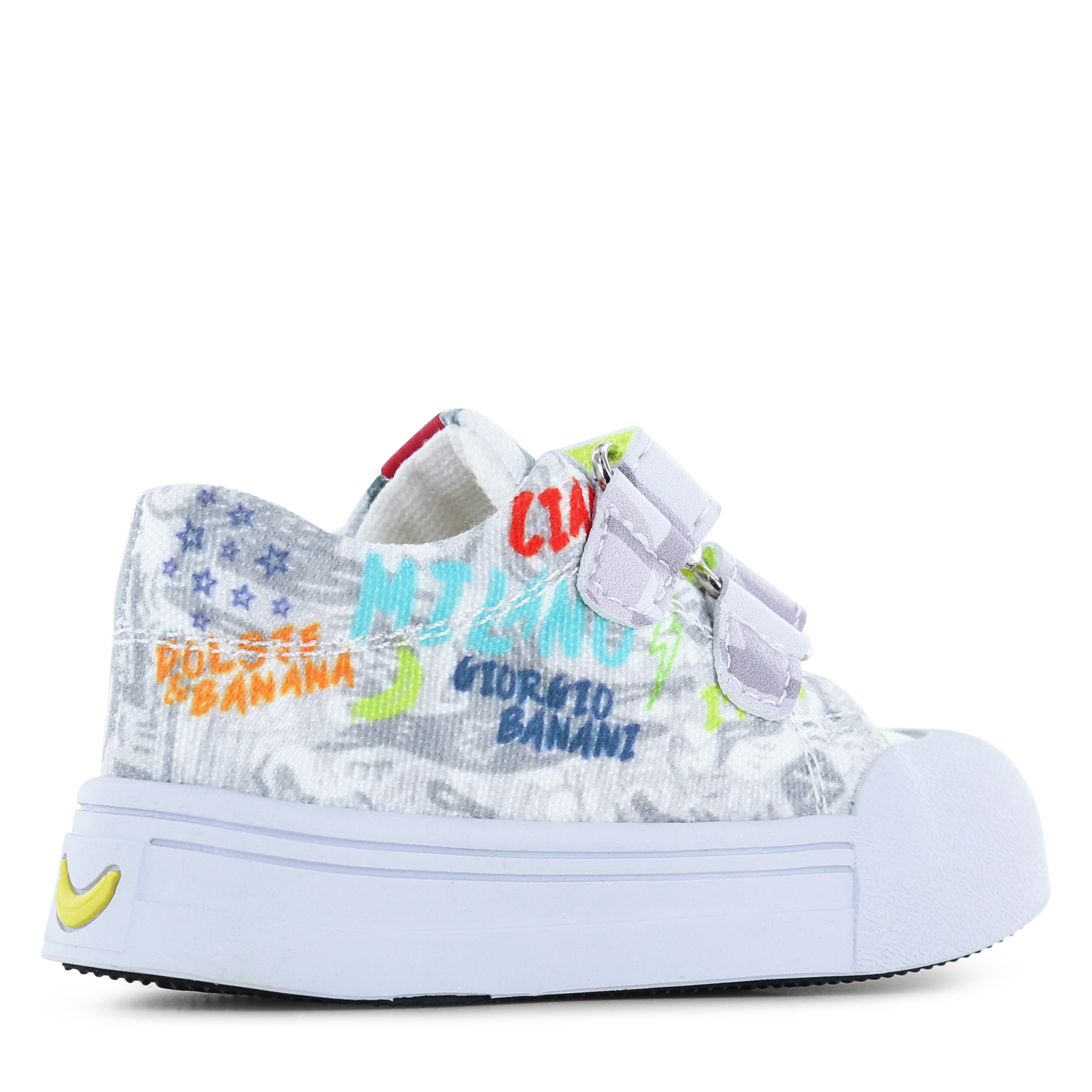 Go Bananas sneaker klittenband - Kameleon Canvas | Jongens schoenen