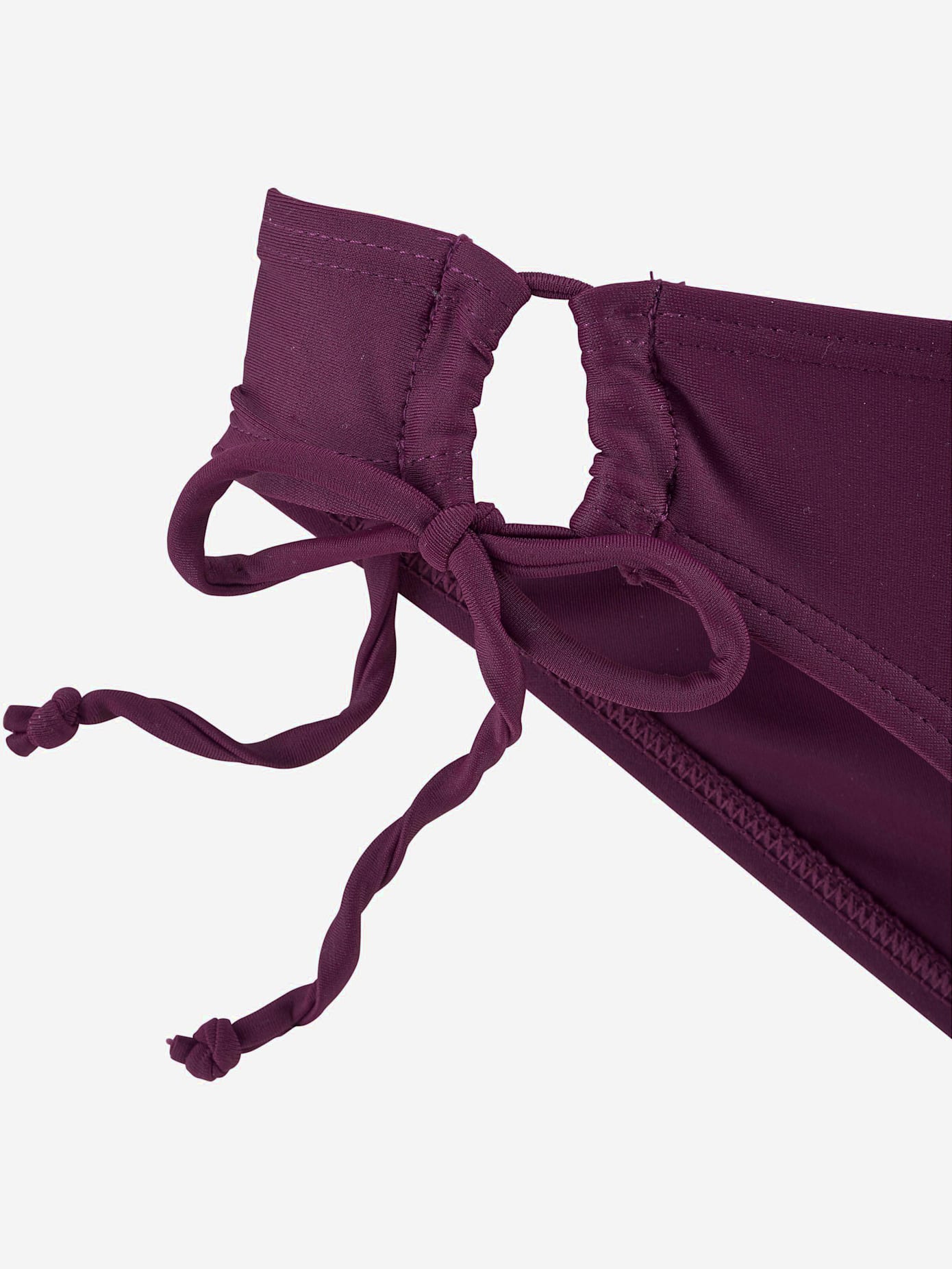 Bikini push-up détails tressés au dos
