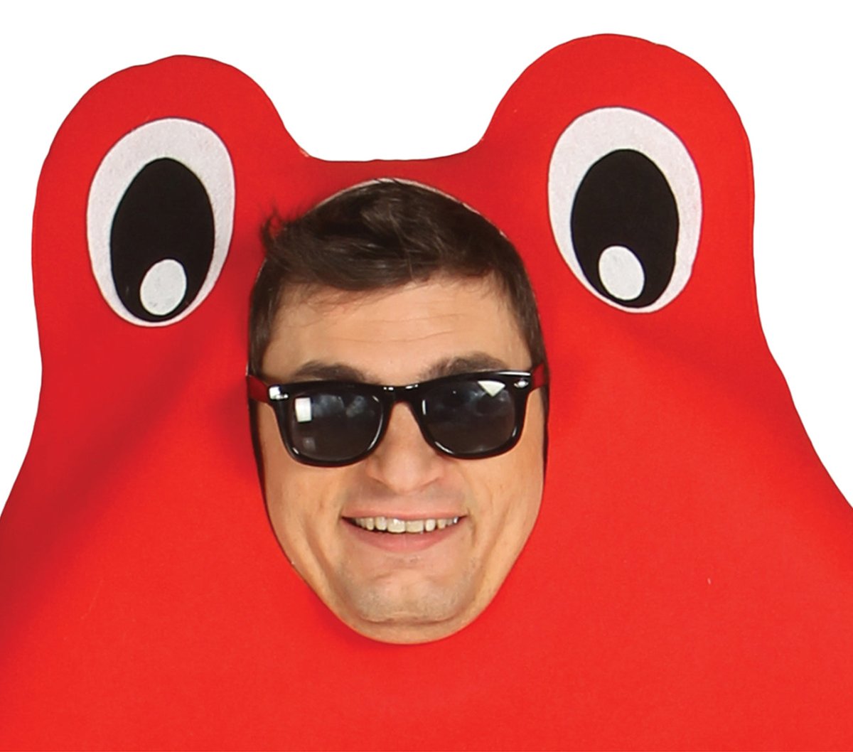 Krab Kostuum Rood Heren